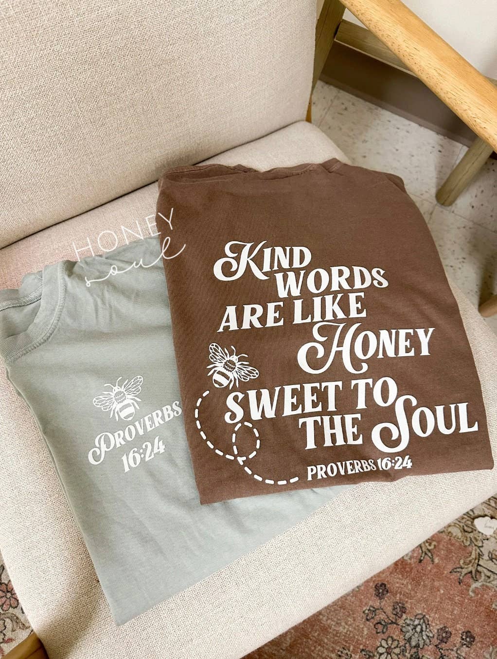 ORIGINAL Graphic Kind Words Are Like Honey SummerTee