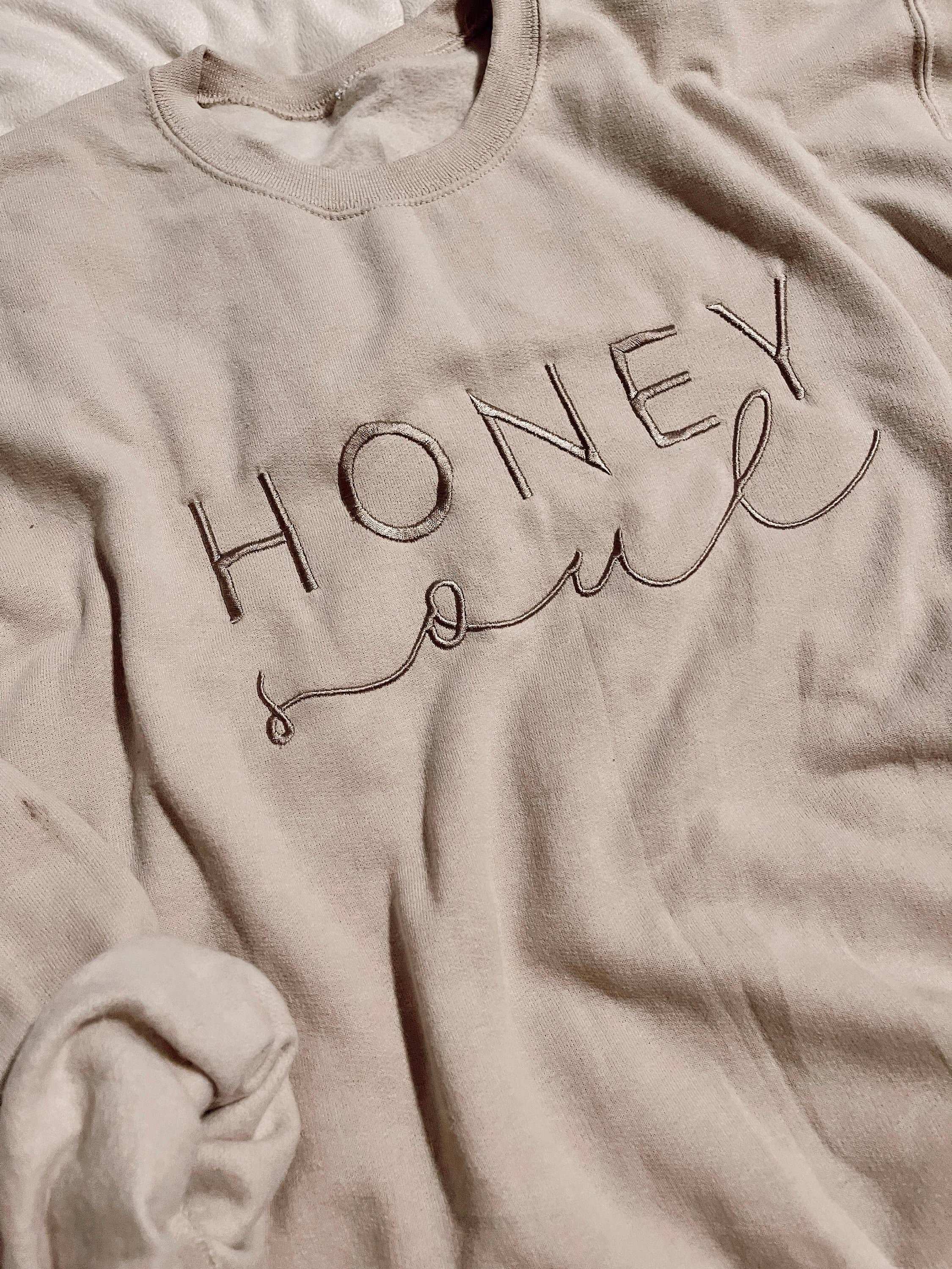 Embroidered Honey Soul Logo Sweatshirt