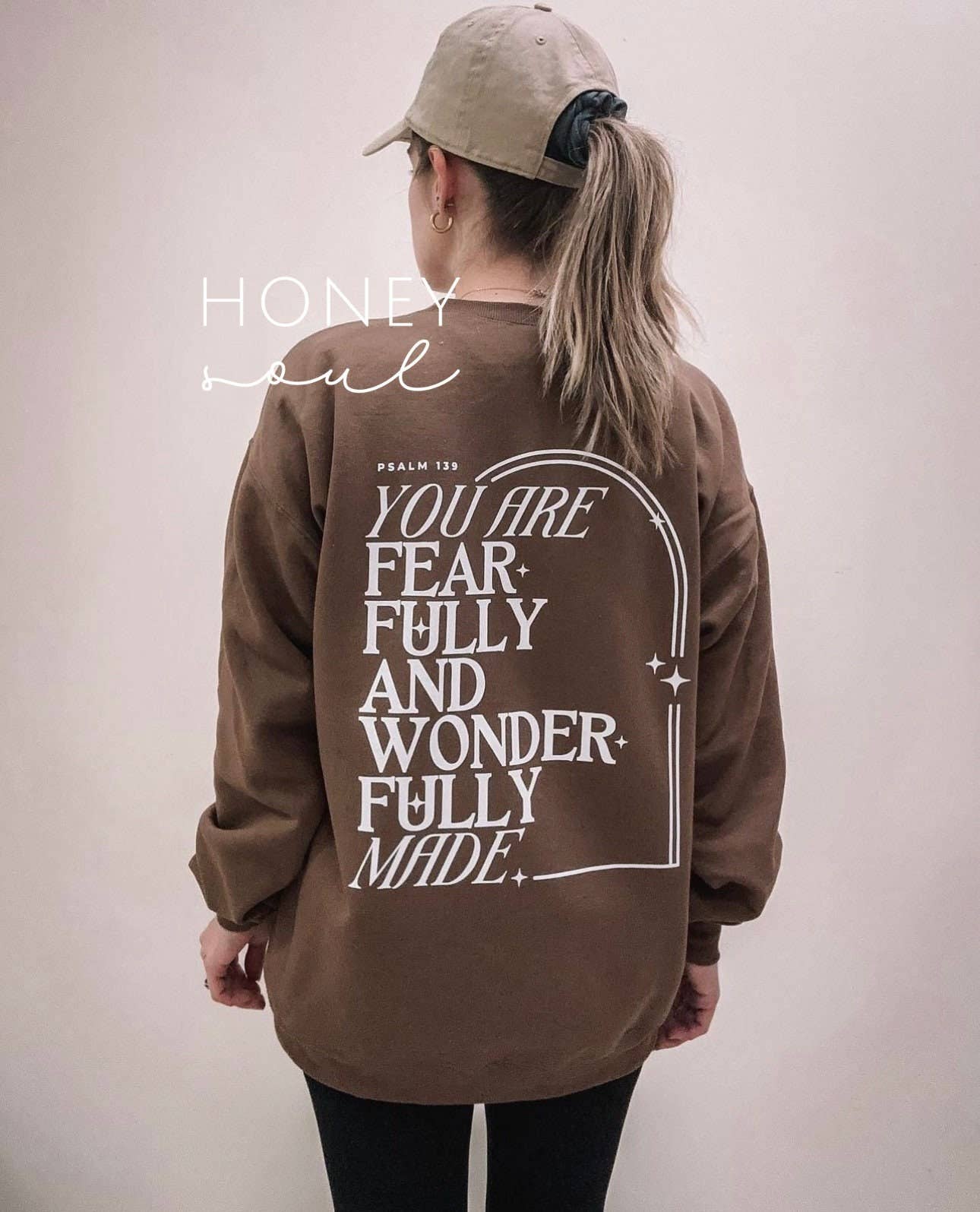 Graphic Fearfully & Wonderfully Made Crewneck