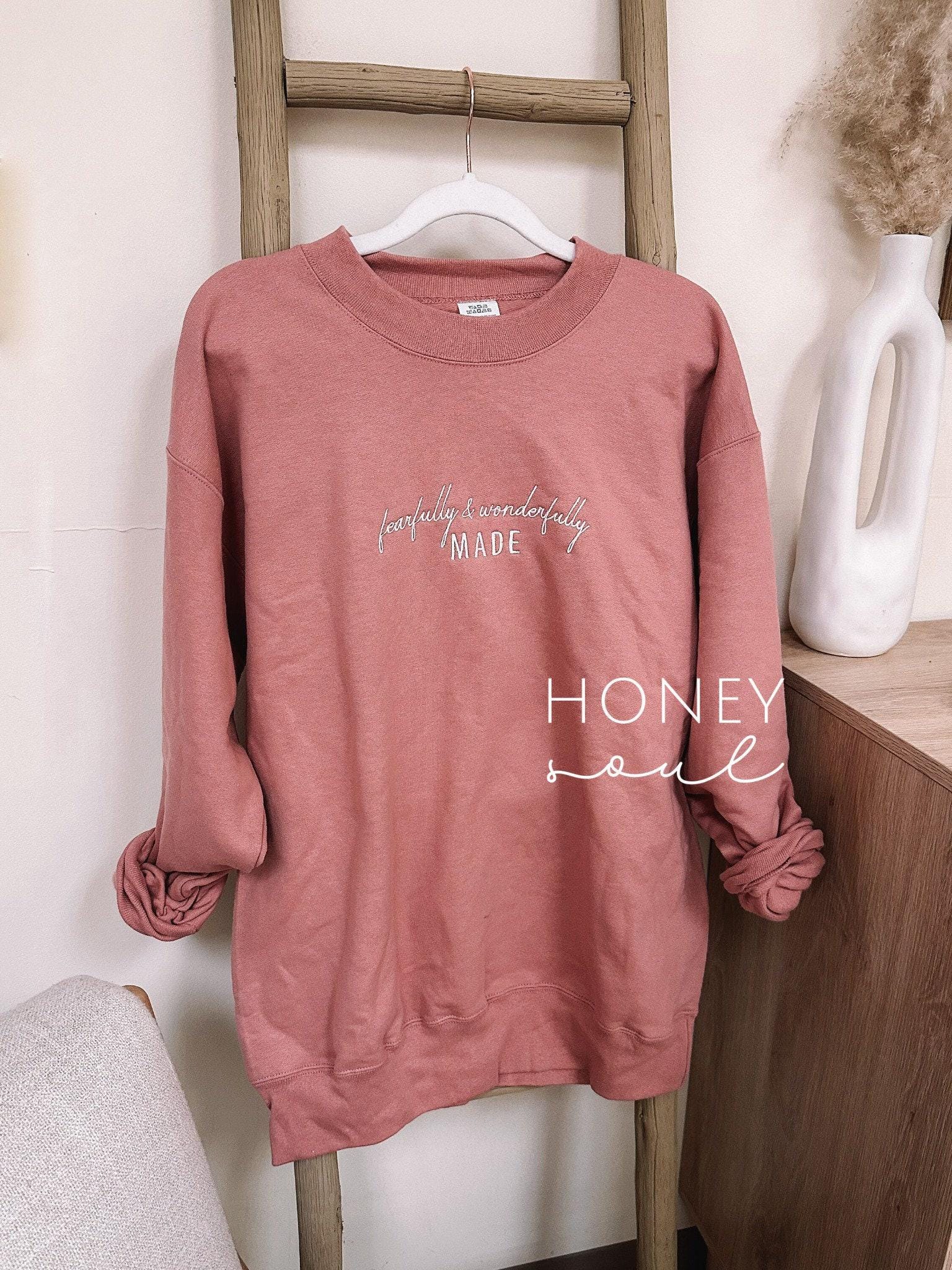 Embroidered Fearfully & Wonderfully Made Sweatshirt