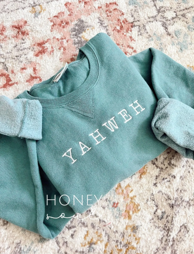 YAHWEH Embroidered Sweatshirt