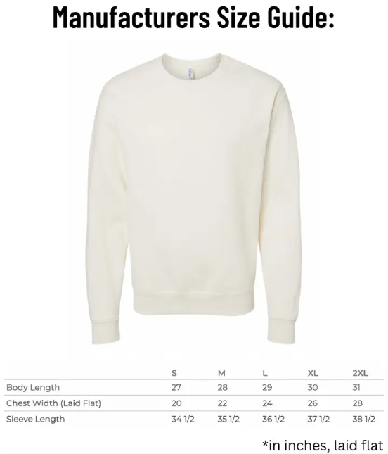 Embroidered Be The Light Sweatshirt