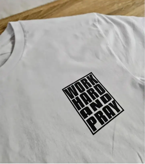 Work Hard And Pray Graphic T-Shirt