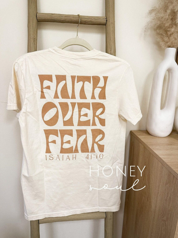 Faith Over Fear Graphic Summer Tee