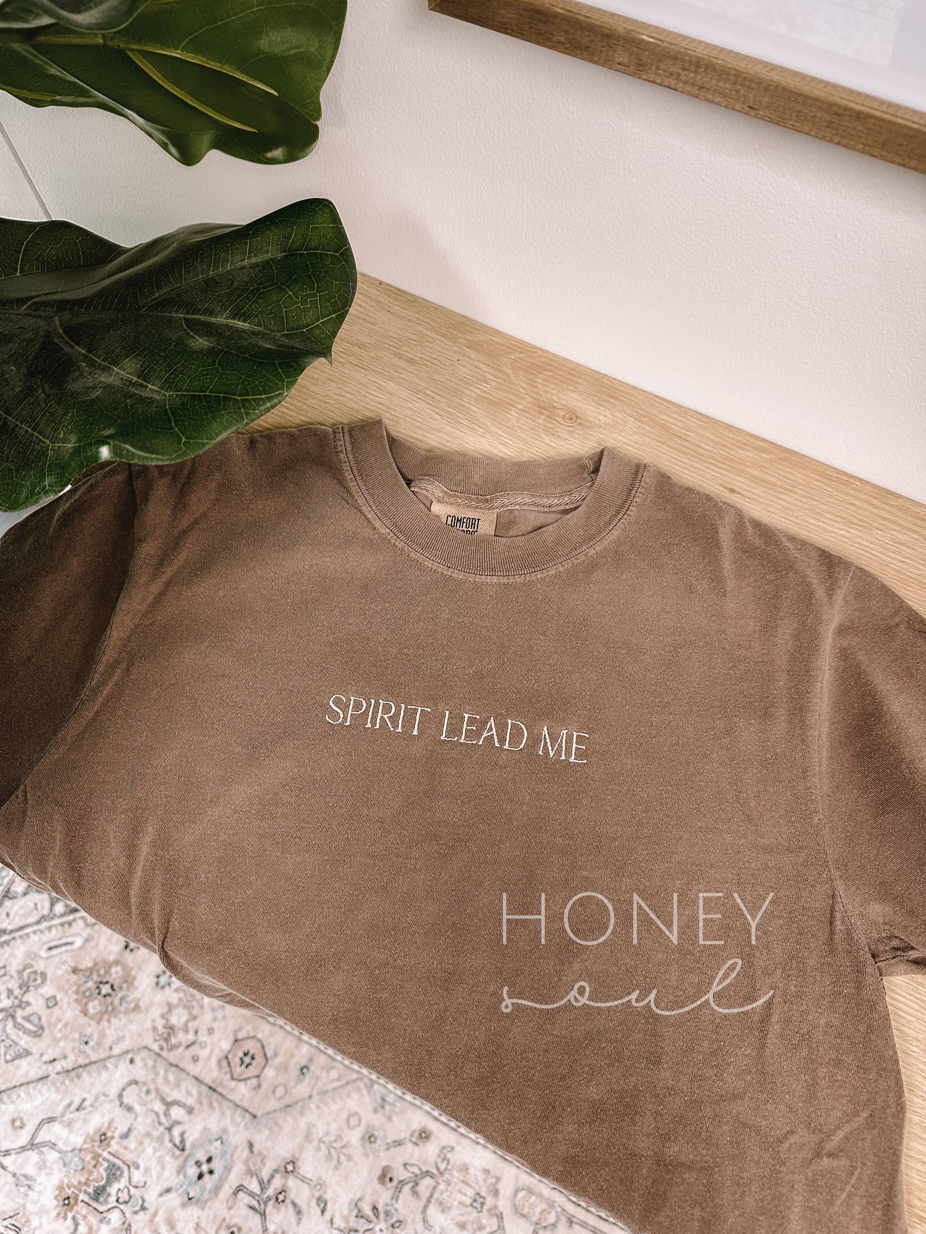 Embroidered Spirit Lead Me Summer Tee