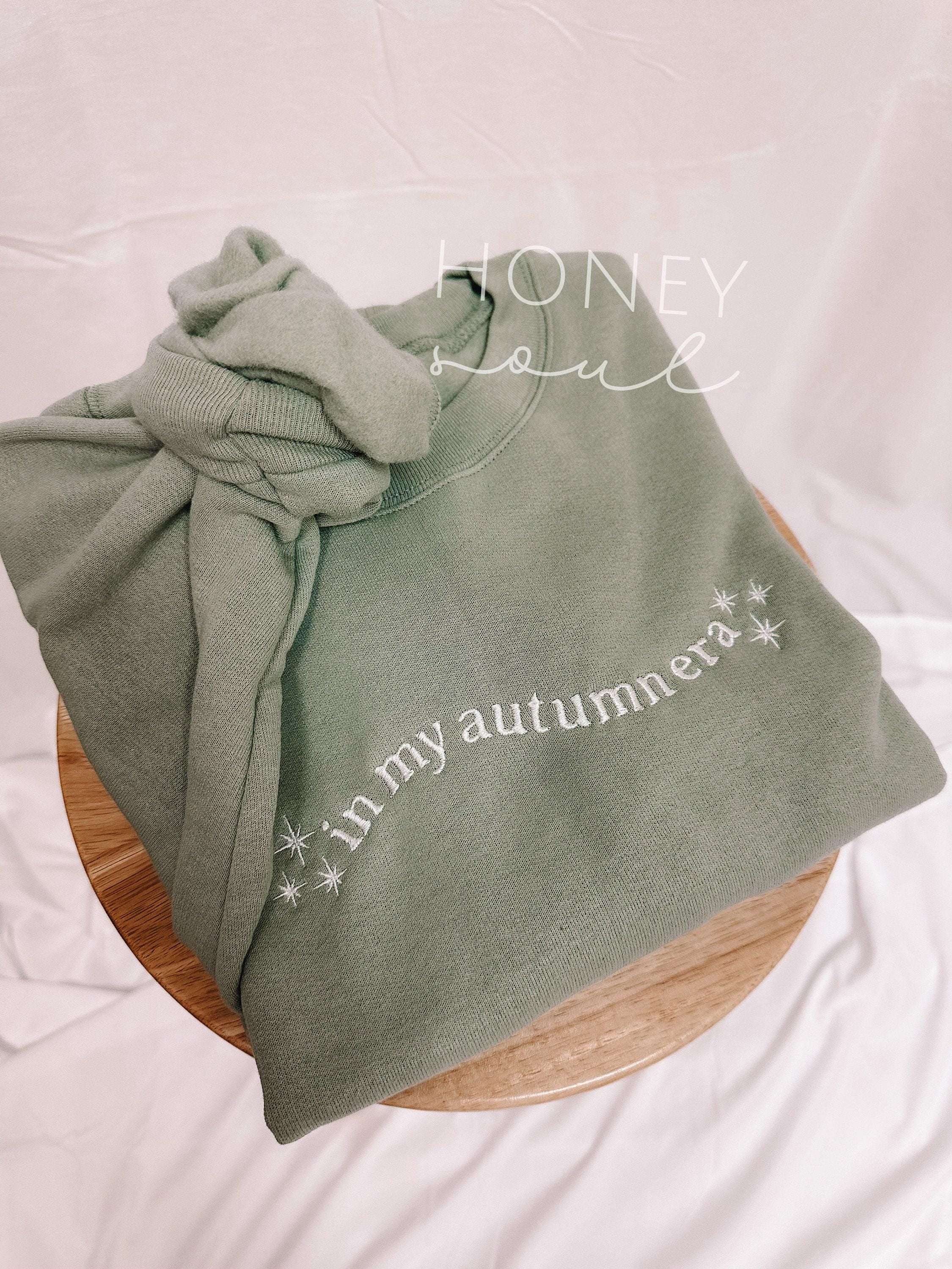 Embroidered In My Autumn Era Crewneck