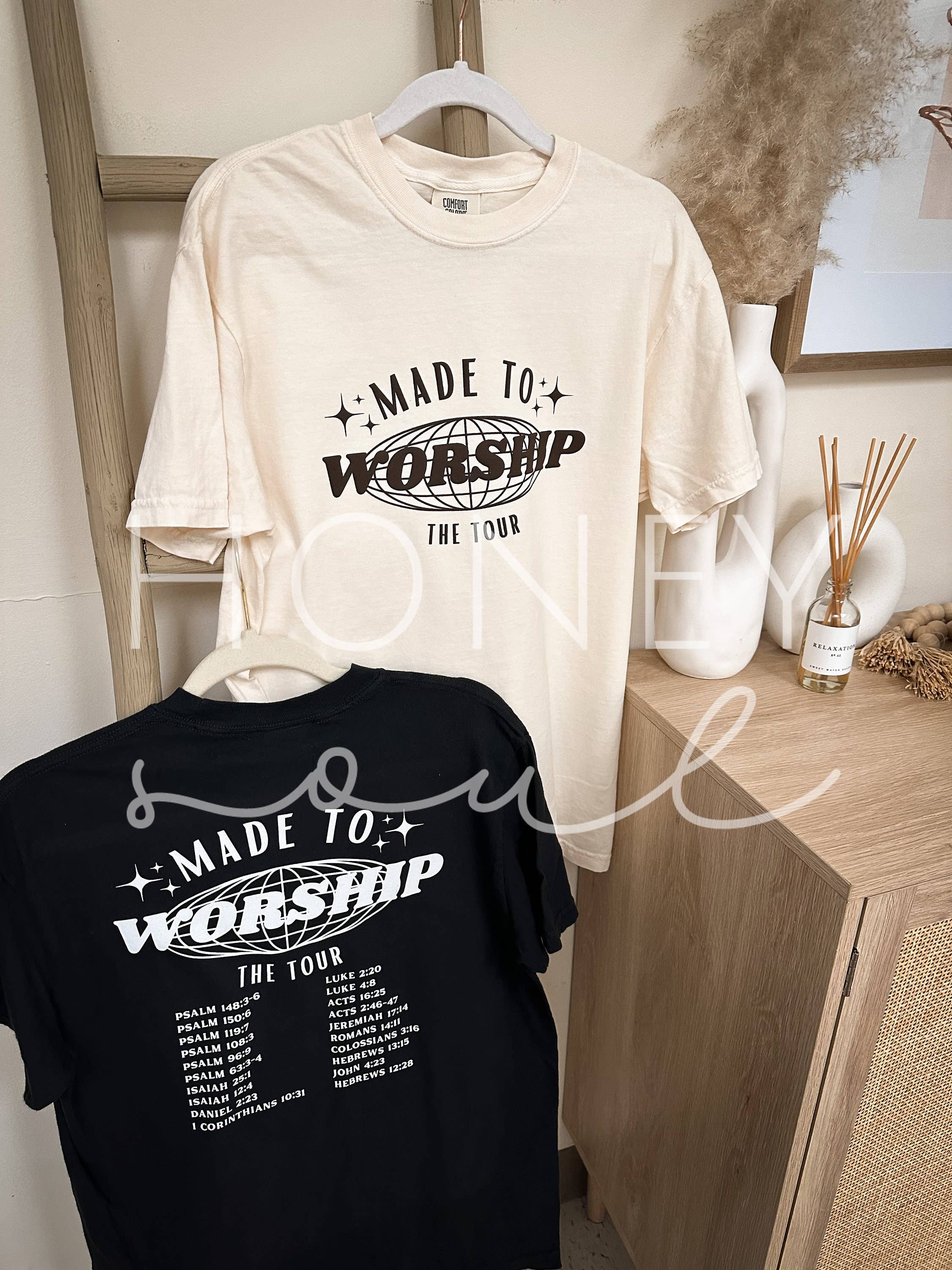 ORIGINAL Made To Worship Tour Graphic Summer Tee