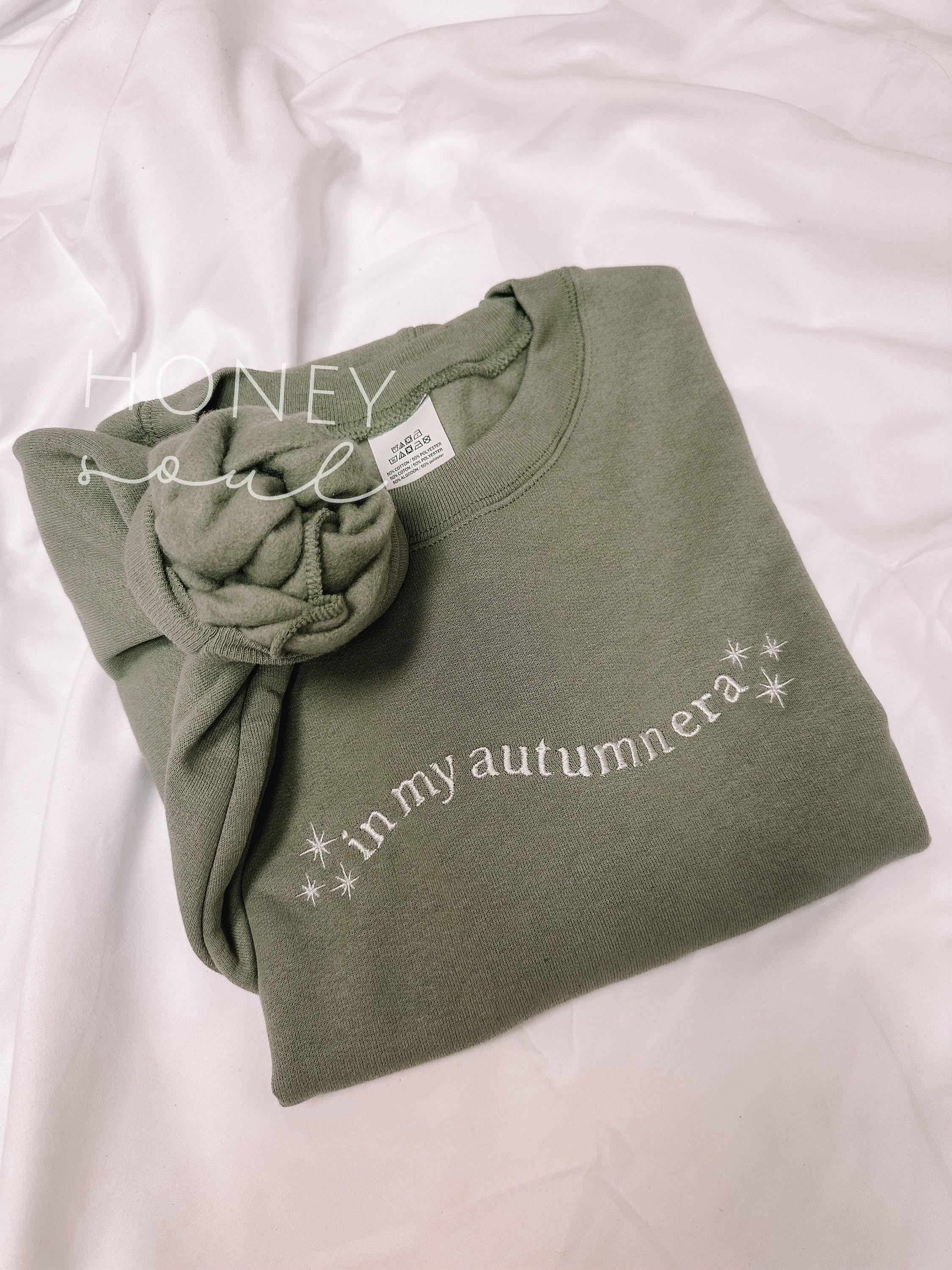 Embroidered In My Autumn Era Crewneck