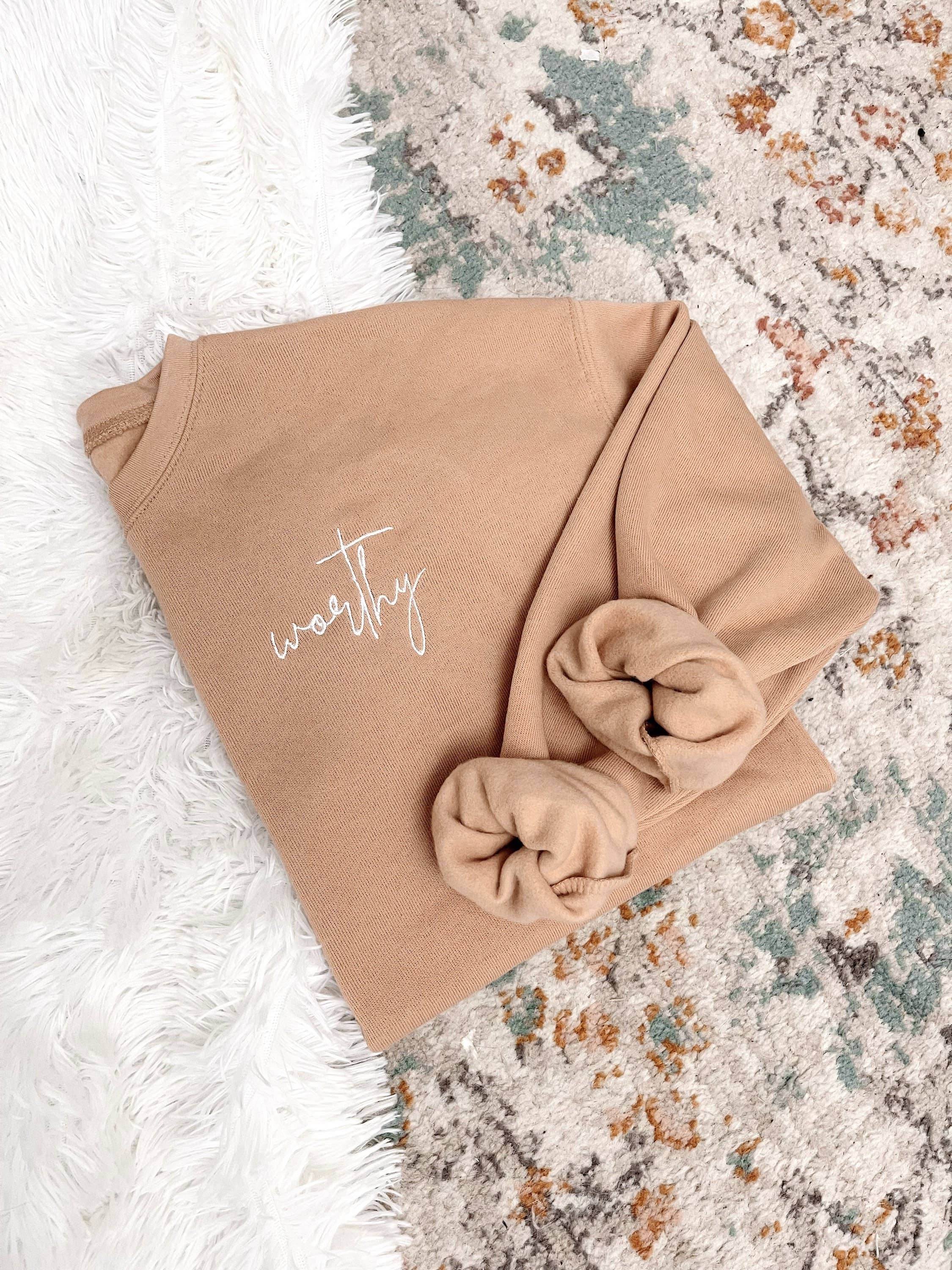 Worthy Embroidered Sweatshirt