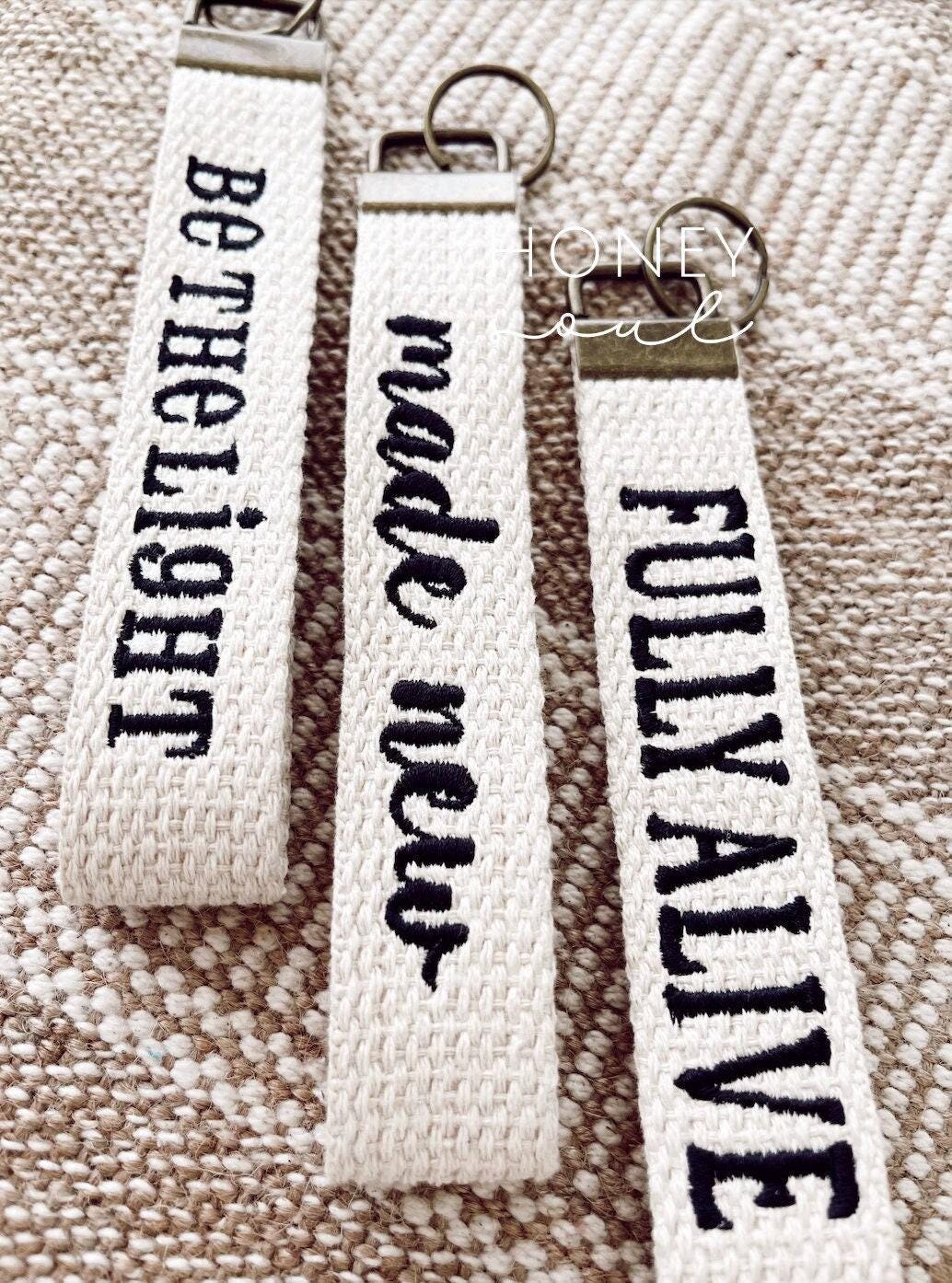 Embroidered Key Fobs