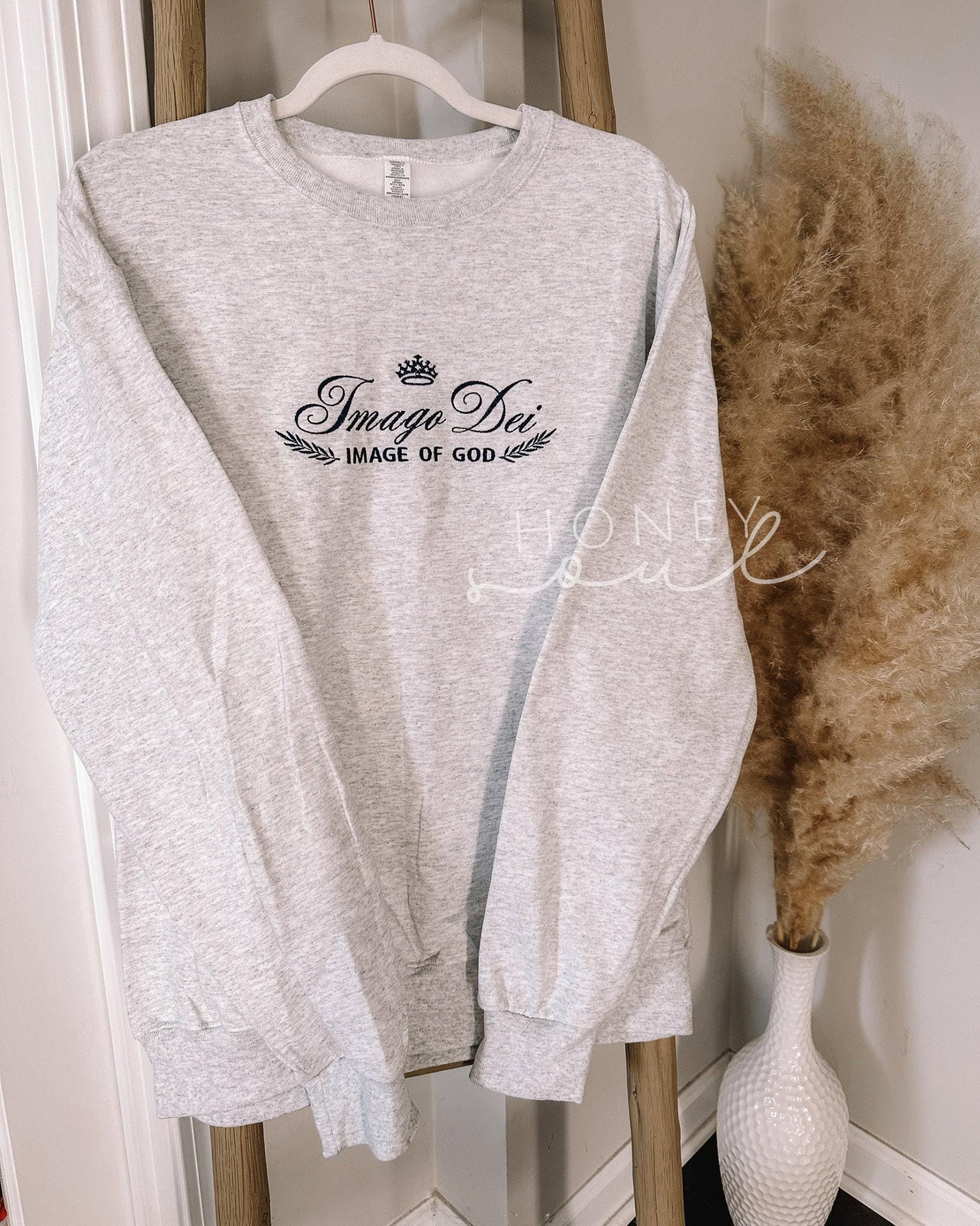Embroidered Imago Dei Sweatshirt