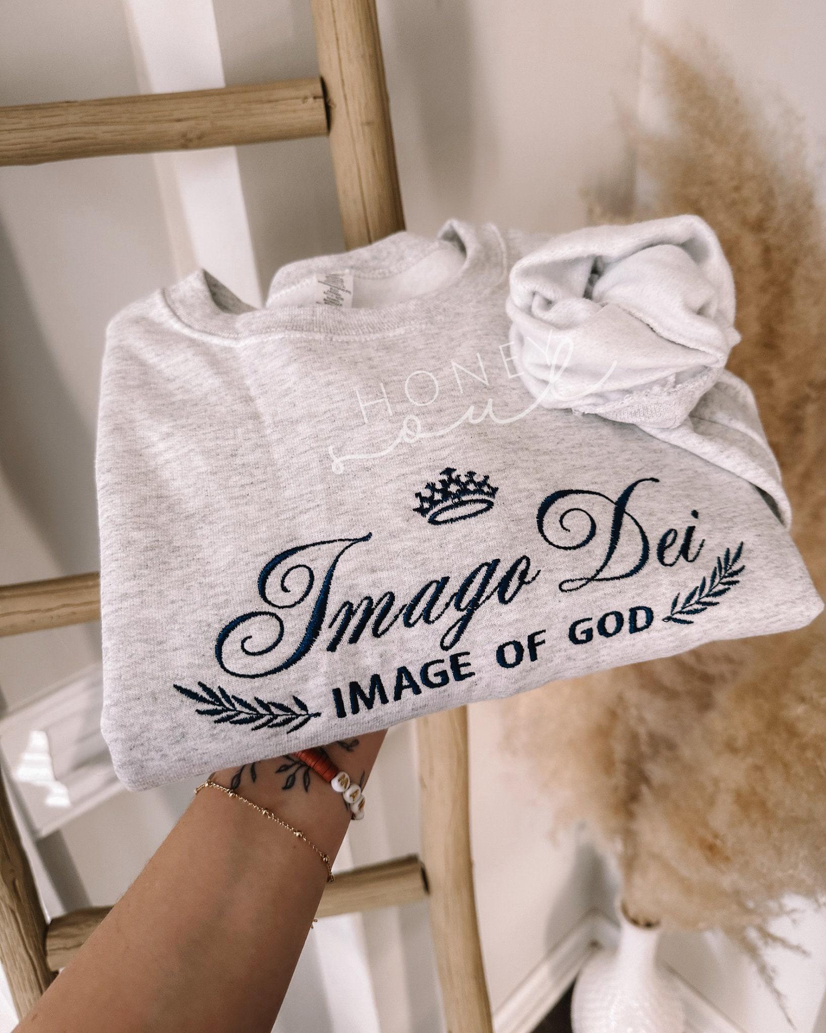 Embroidered Imago Dei Sweatshirt