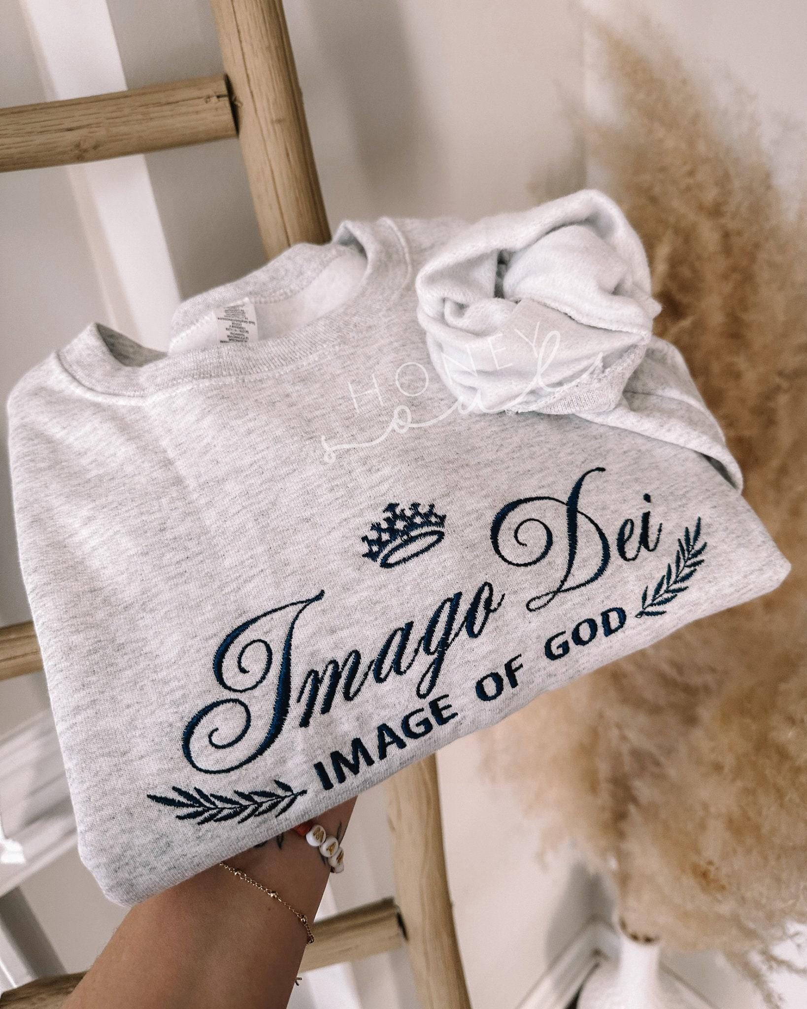 Embroidered Imago Dei Sweatshirt