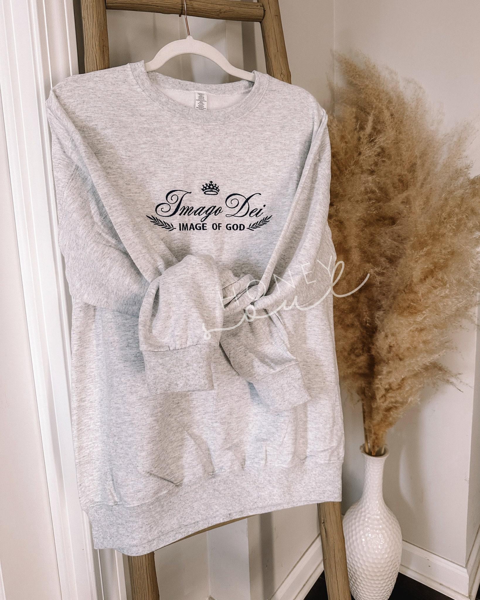 Embroidered Imago Dei Sweatshirt