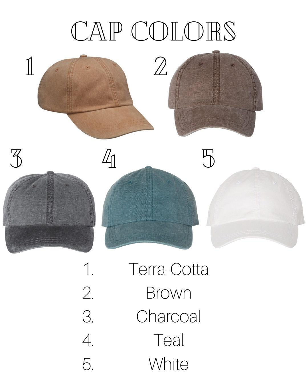 Embroidered mama hat