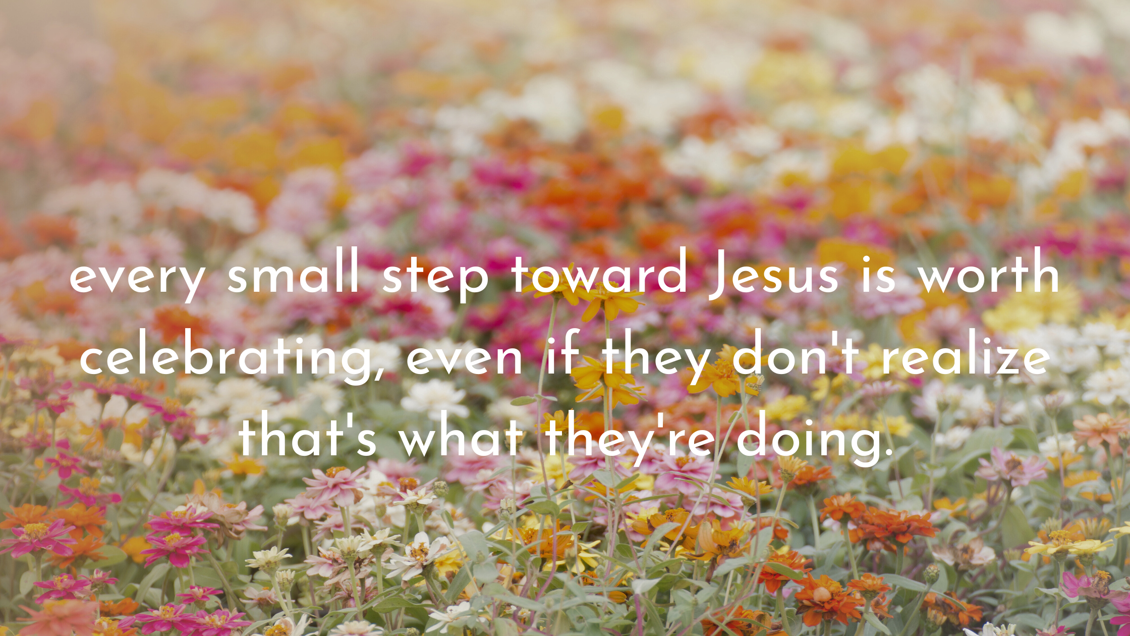 Celebrating Small Steps