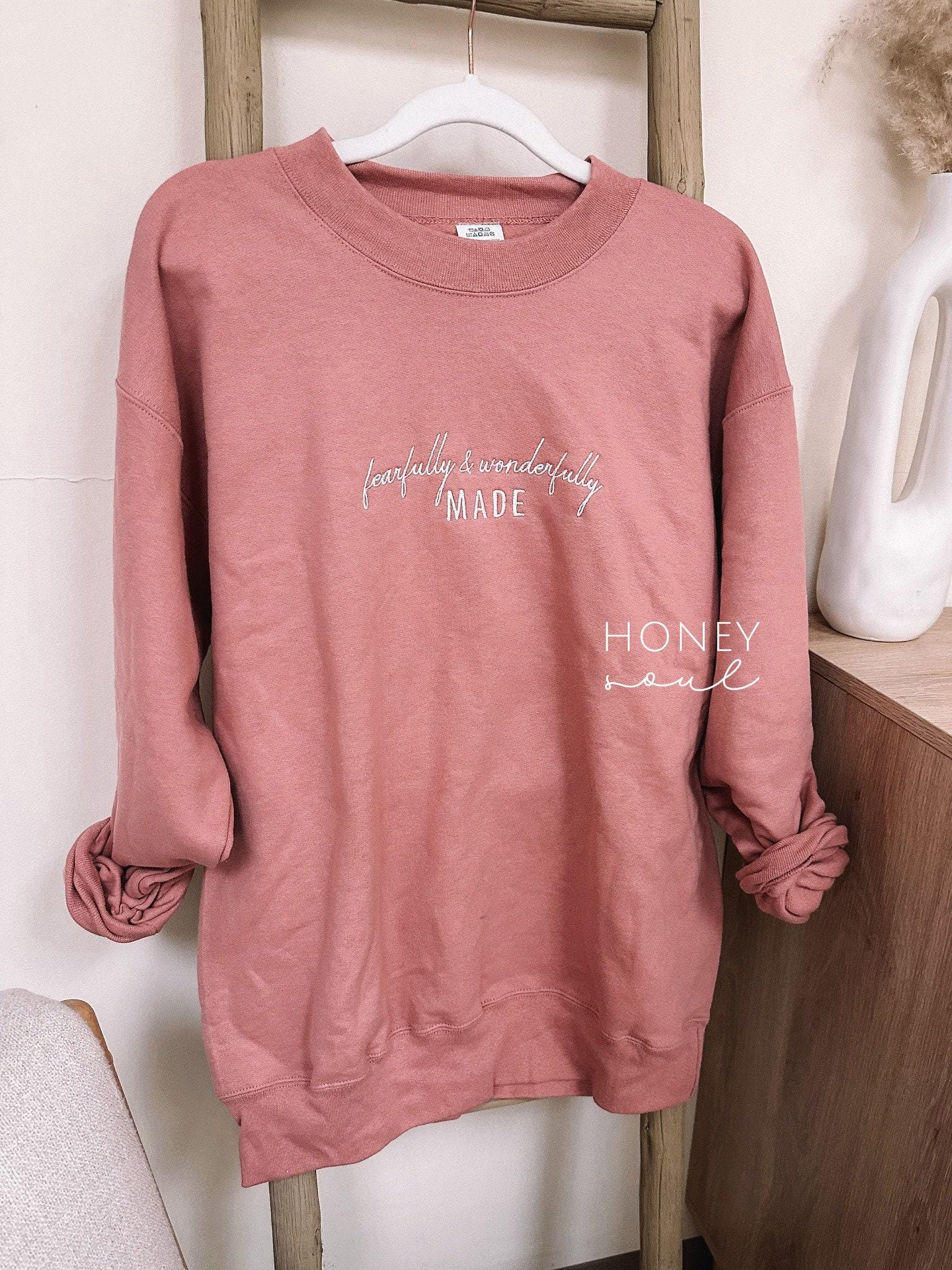 Embroidered Fearfully & Wonderfully Made Sweatshirt