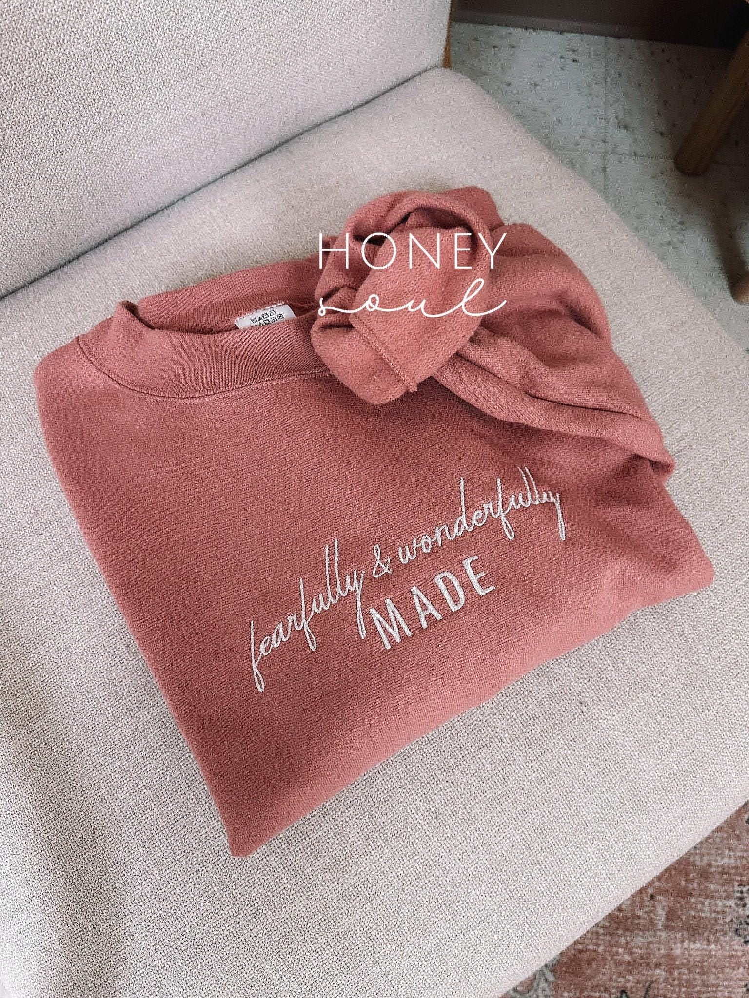 Embroidered Fearfully & Wonderfully Made Sweatshirt