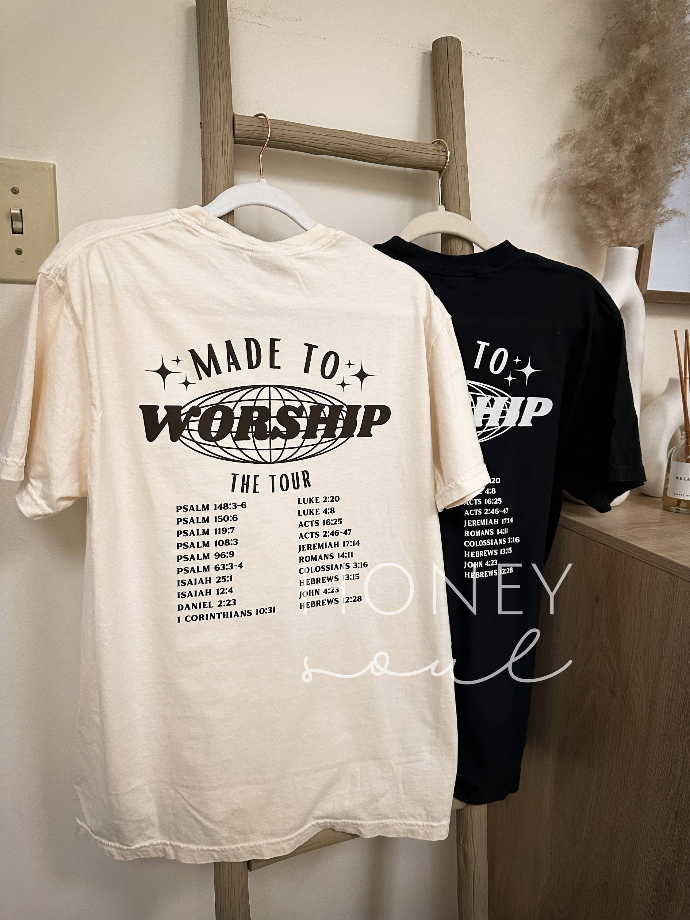 ORIGINAL Made To Worship Tour Graphic Summer Tee