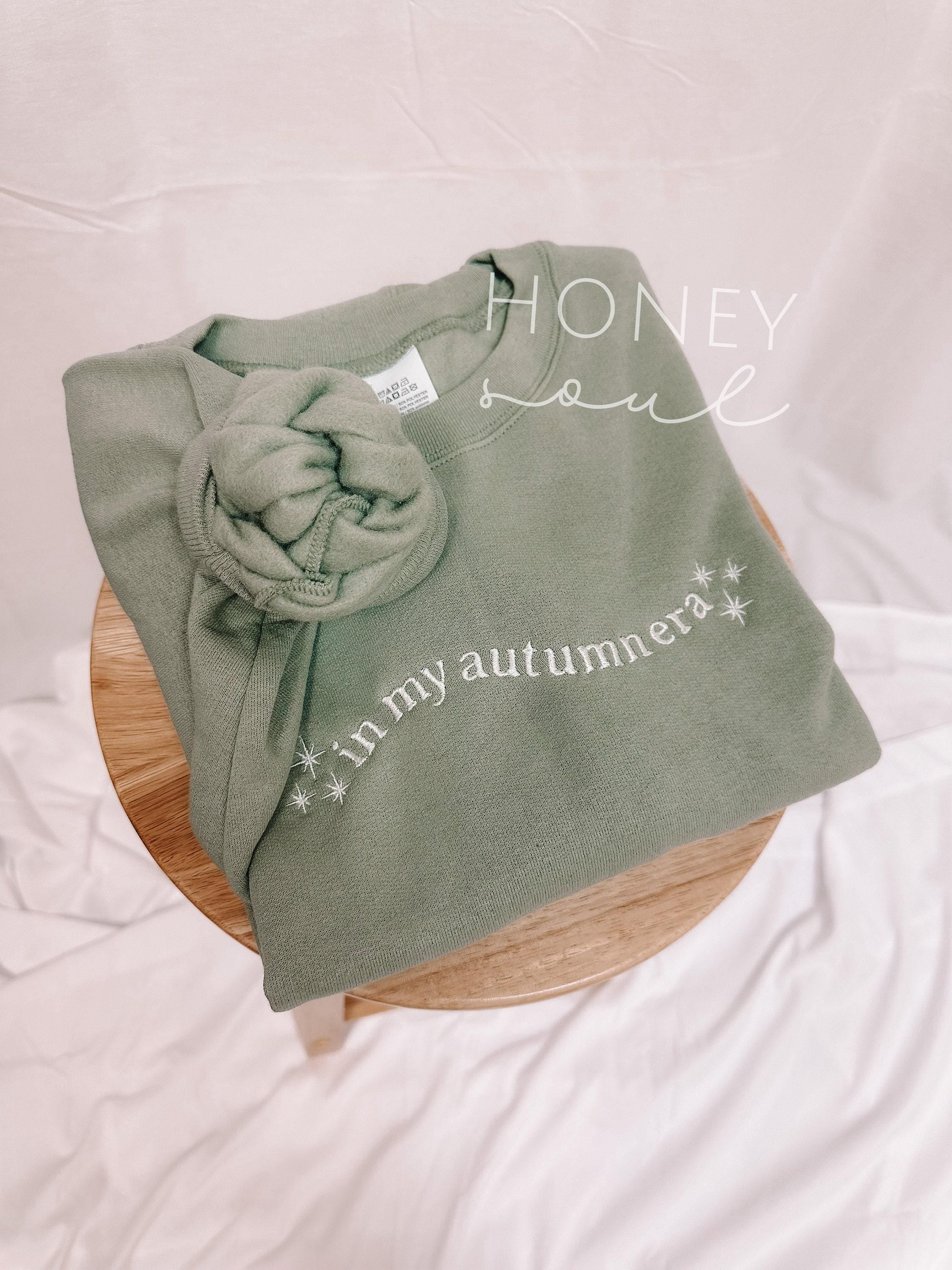 Embroidered In My Autumn Era Crewneck
