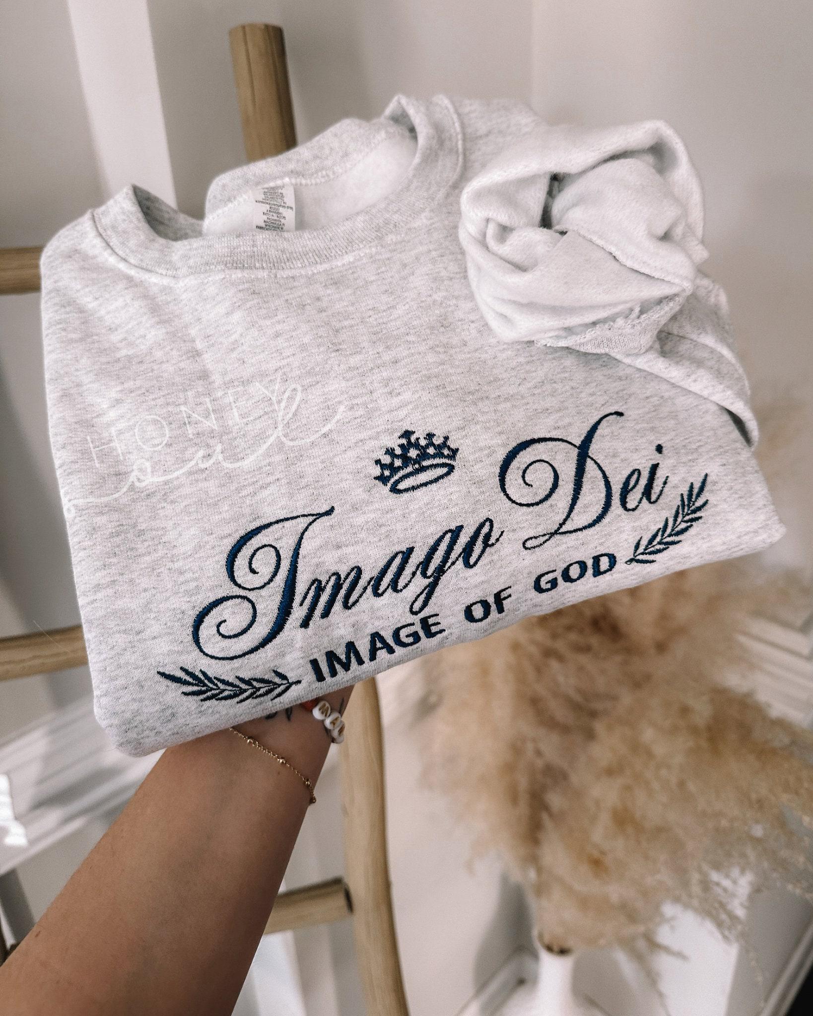 Embroidered Imago Dei Sweatshirt